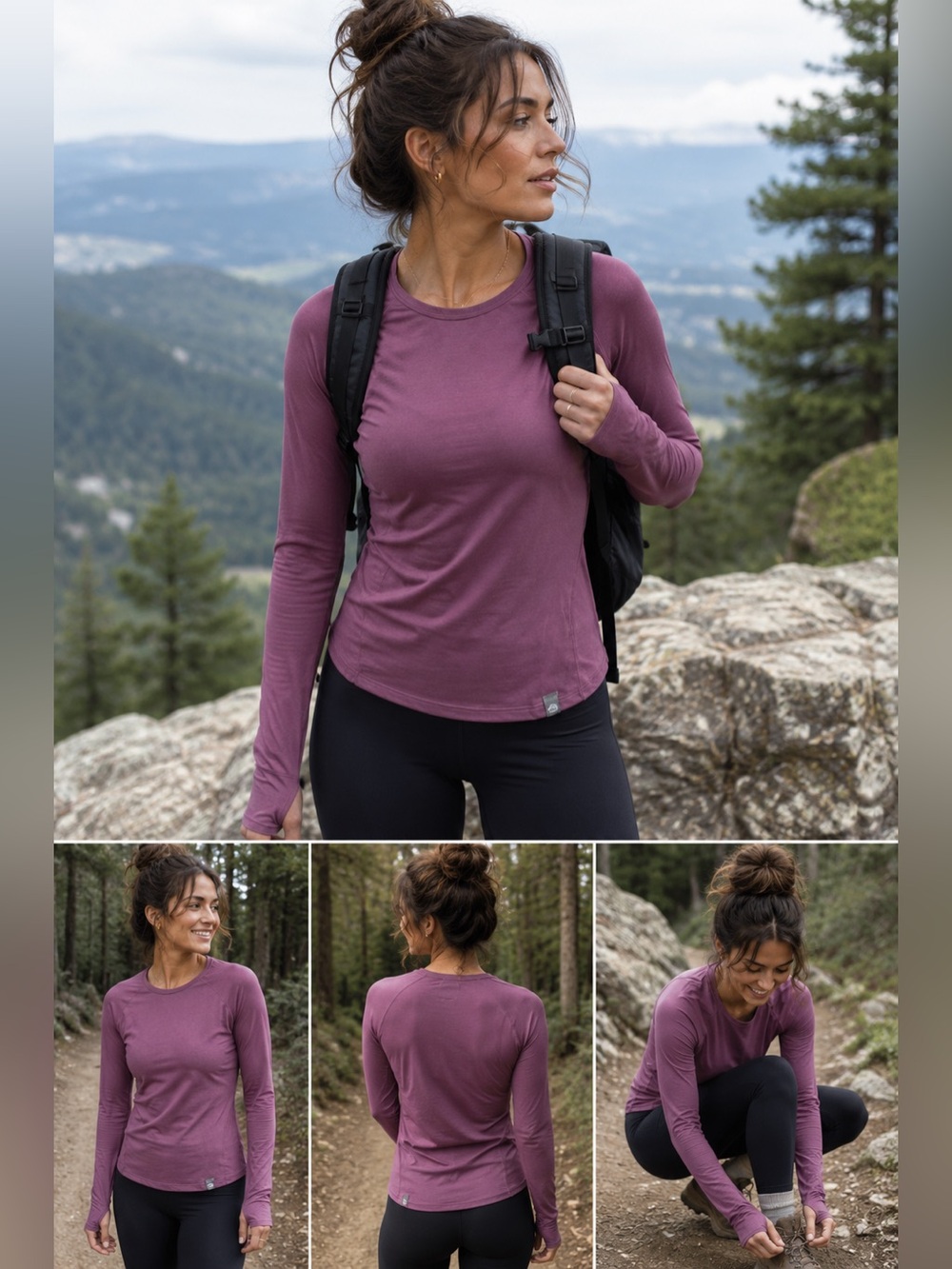 North face S/P flash dry long sleeve
